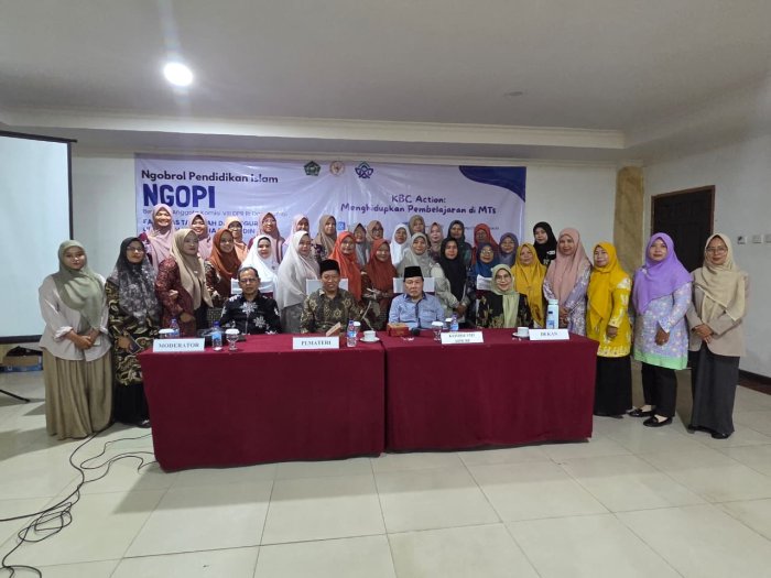 MTsN 4 Bungo Bersama Pengawas dan Madrasah Lain Ikuti Sosialisasi KBC di Kabupaten Bungo