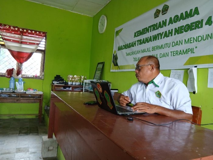 Kejar Target, Seluruh Pegawai MTsN 4 Bungo Diminta Rampungkan SKP Sebelum 25 Januari