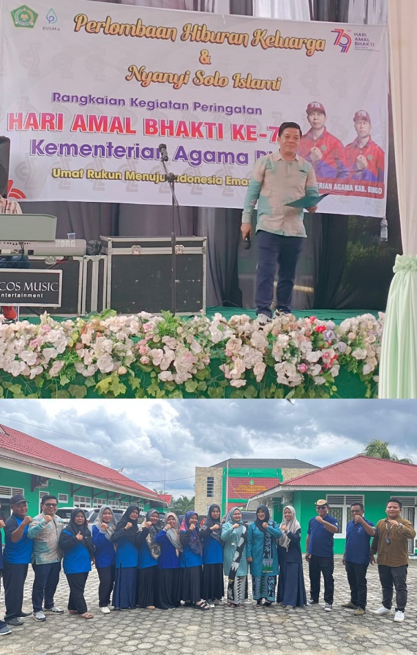 KAMAD, 'MOMEN HARI AMAL BAKTI ADALAH WUJUD RASA SYUKUR KITA MENJADI BAGIAN DARI KELUARGA KEMENTERIAN AGAMA' KAMAD, 'MOMEN HARI AMAL BAKTI ADALAH WUJUD RASA SYUKUR KITA MENJADI BAGIAN DARI KELUARGA KEMENTERIAN AGAMA'