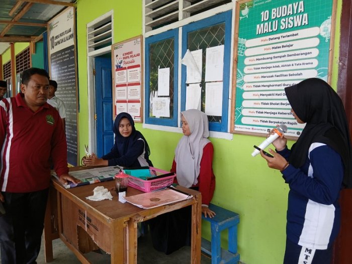 MTsN 4 Bungo Gelar Uji Vokal untuk Tim Paduan Suara