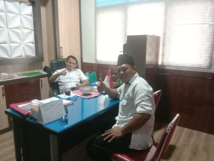 Kerja Sama Pendidikan: Kepala MTsN 4 Bungo dan MAN 1 Bungo Berdiskusi tentang Manajemen Evaluasi dan Supervisi