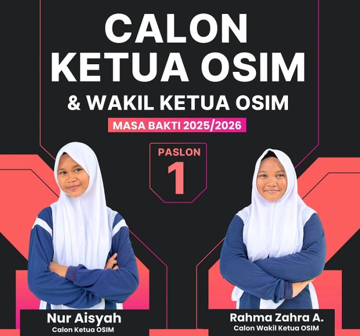 Paslon Nomor 01 OSIM MTsN 4 Bungo Prioritaskan Program Kebersihan Metode Sederhana Operasi Semut Paslon Nomor 01 OSIM MTsN 4 Bungo Prioritaskan Program Kebersihan Metode Sederhana Operasi Semut