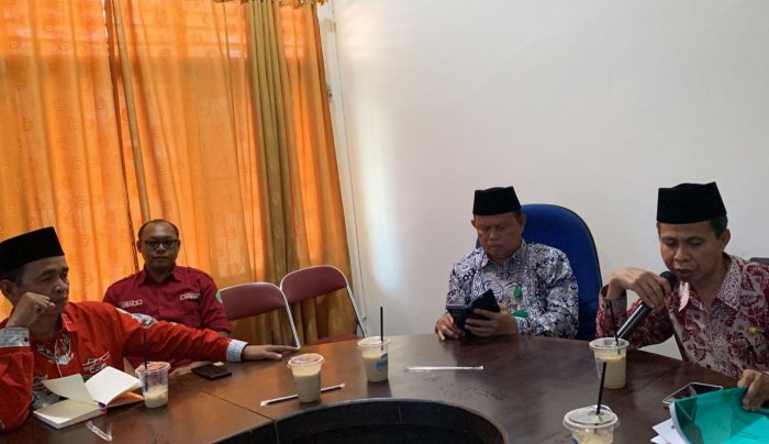 Kepala MTsN 4 Bungo Hadiri Rakor Sasaran Pentasyarufan Zakat Profesi ASN Lingkup Kemenag Bungo