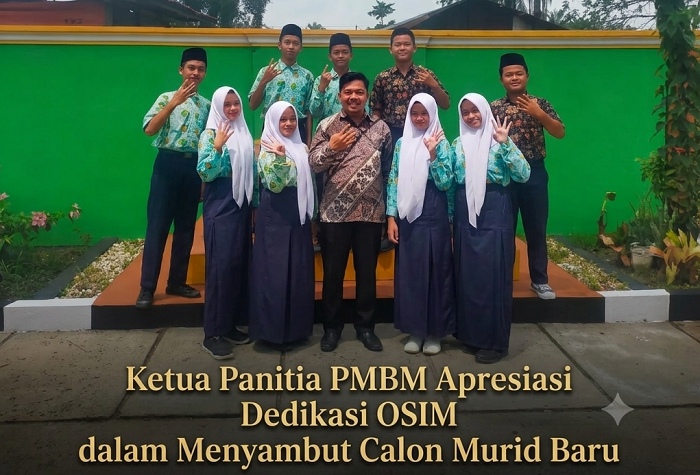 Ketua Panitia PMBM Apresiasi Dedikasi OSIM dalam Menyambut Calon Murid Baru