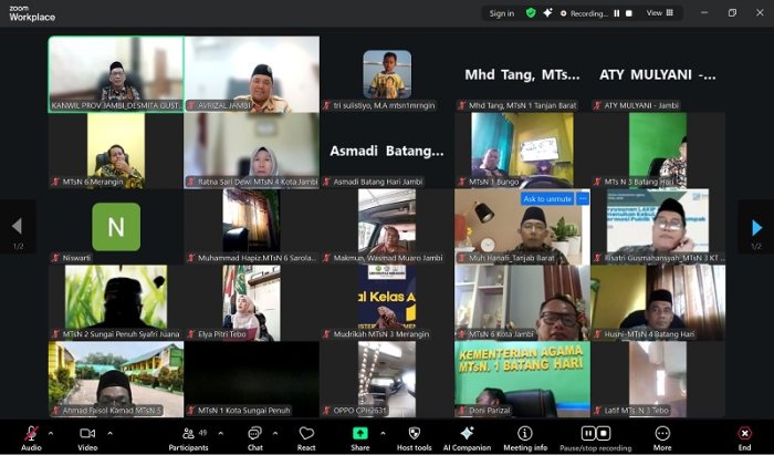 Kepala MTsN 4 Bungo Ikuti Rapat Pra Bimtek Kurikulum Berbasis Cinta (KBC) Kepala MTsN 4 Bungo Ikuti Rapat Pra Bimtek Kurikulum Berbasis Cinta (KBC)