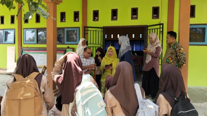 Jelang Pelaksaan Olimpiade OMI Kabupaten, Kepala MTsN 4 Bungo Minta Peserta Jaga Kesehatan