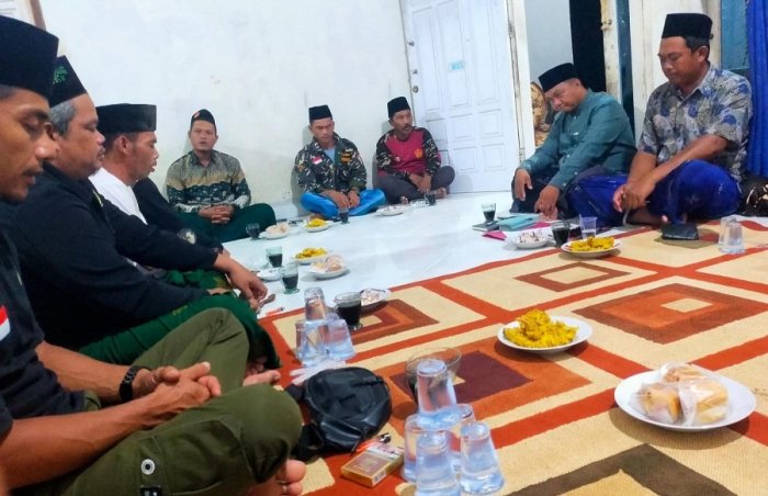 H-3 Hari Santri, MTsN 4 Bungo Gelar Rapat Bersama Ranting NU Daya Murni
