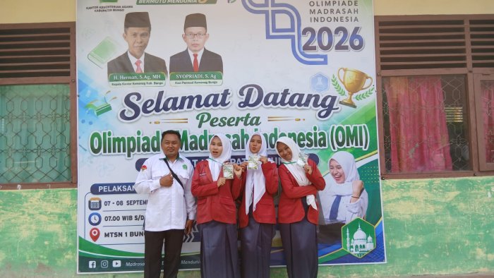 Optimis Lolos Provinsi, Tim IPS MTsN 4 Bungo Tampil Percaya Diri di OMI Kabupaten Optimis Lolos Provinsi, Tim IPS MTsN 4 Bungo Tampil Percaya Diri di OMI Kabupaten