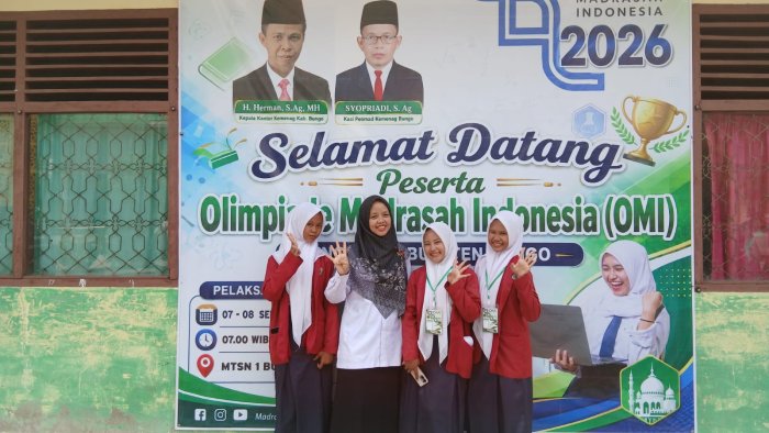 Usai Berlaga di OMI Kabupaten, Delvia, S.Pd. Apresiasi Perjuangan Siswi MTsN 4 Bungo