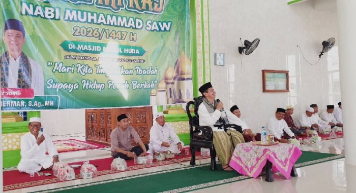 Kakan Kemenag Bungo Isi Ceramah Isra Miraj 1447 H di Lingga Kuamang, Dihadiri Majelis Guru MTsN 4 Bungo Kakan Kemenag Bungo Isi Ceramah Isra Miraj 1447 H di Lingga Kuamang, Dihadiri Majelis Guru MTsN 4 Bungo