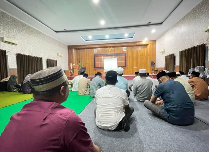 Kepala MTsN 4 Bungo Hadiri Istighosah dan Zikir Kebangsaan Nasional Serta Peringatan  Maulid Nabi Muhammad SAW