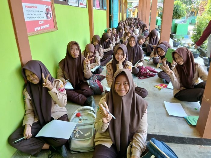 MTsN 4 Bungo Gelar Ujian Pegon sebagai Awal Rangkaian Assesmen Semester Ganjil