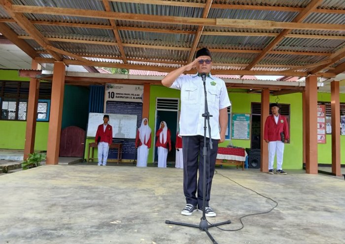 Jamin Mutu Pendidikan, Kepala MTsN 4 Bungo Buka Resmi Ujian Praktik Semester Ganjil
