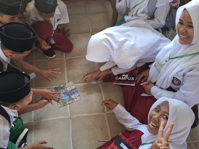Belajar Sambil Bermain, Peserta MATAMUDA MTsN 4 Bungo Asah Kognitif Melalui Puzzle Belajar Sambil Bermain, Peserta MATAMUDA MTsN 4 Bungo Asah Kognitif Melalui Puzzle
