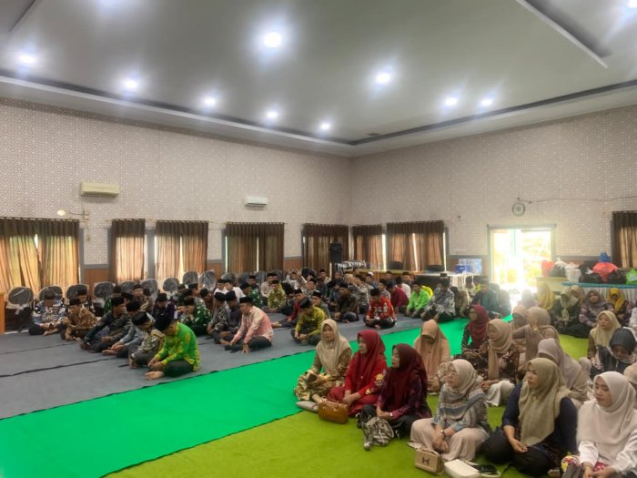 Peringatan Maulid Nabi di Aula Kemenag Bungo, Kepala MTsN 4 Bungo Turut Hadir