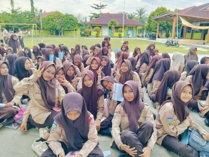 Pramuka MTsN 4 Bungo: Wujudkan Siswa Disiplin dan Berkarakter