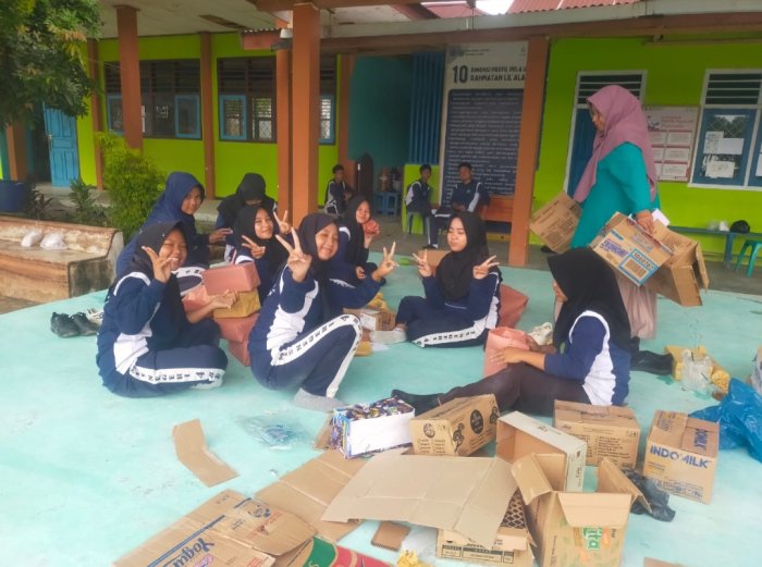 OSIM MTsN 4 Bungo Tunjukkan Semangat Luar Biasa dalam Menyiapkan Kejutan bagi Peserta Matamuda Terbaik