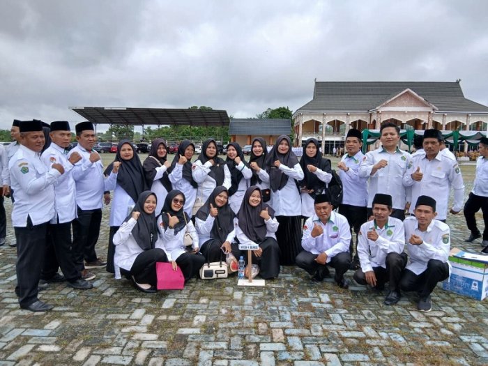 Semangat Moderasi! MTsN 4 Bungo Kompak Sukseskan Upacara Peringatan HAB ke-80 Kemenag