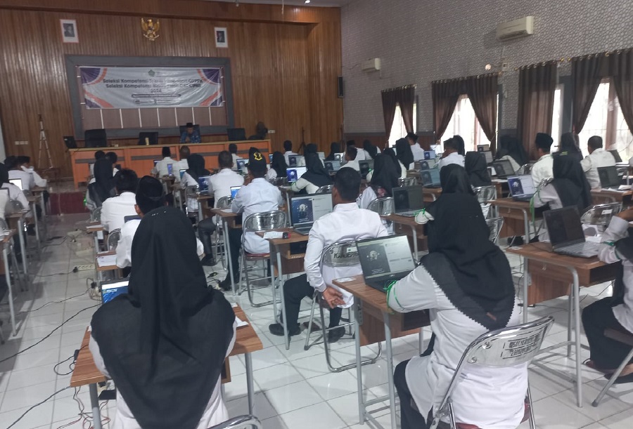 CALON PPPK MTs N 4 BUNGO IKUTI SELEKSI SKTT 