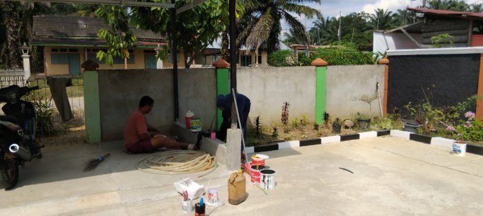 Sambut Ajaran Baru, MTsN 4 Bungo Optimalkan Penataan Lingkungan dan Sarpras