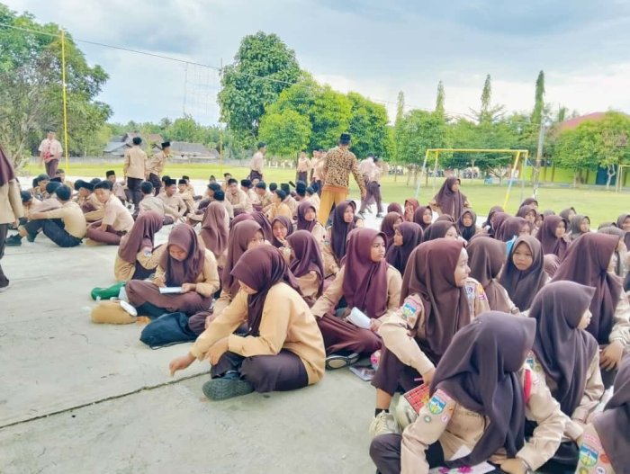 Kegiatan Pramuka Jadi Wadah Pembentukan Karakter Siswa MTsN 4 Bungo