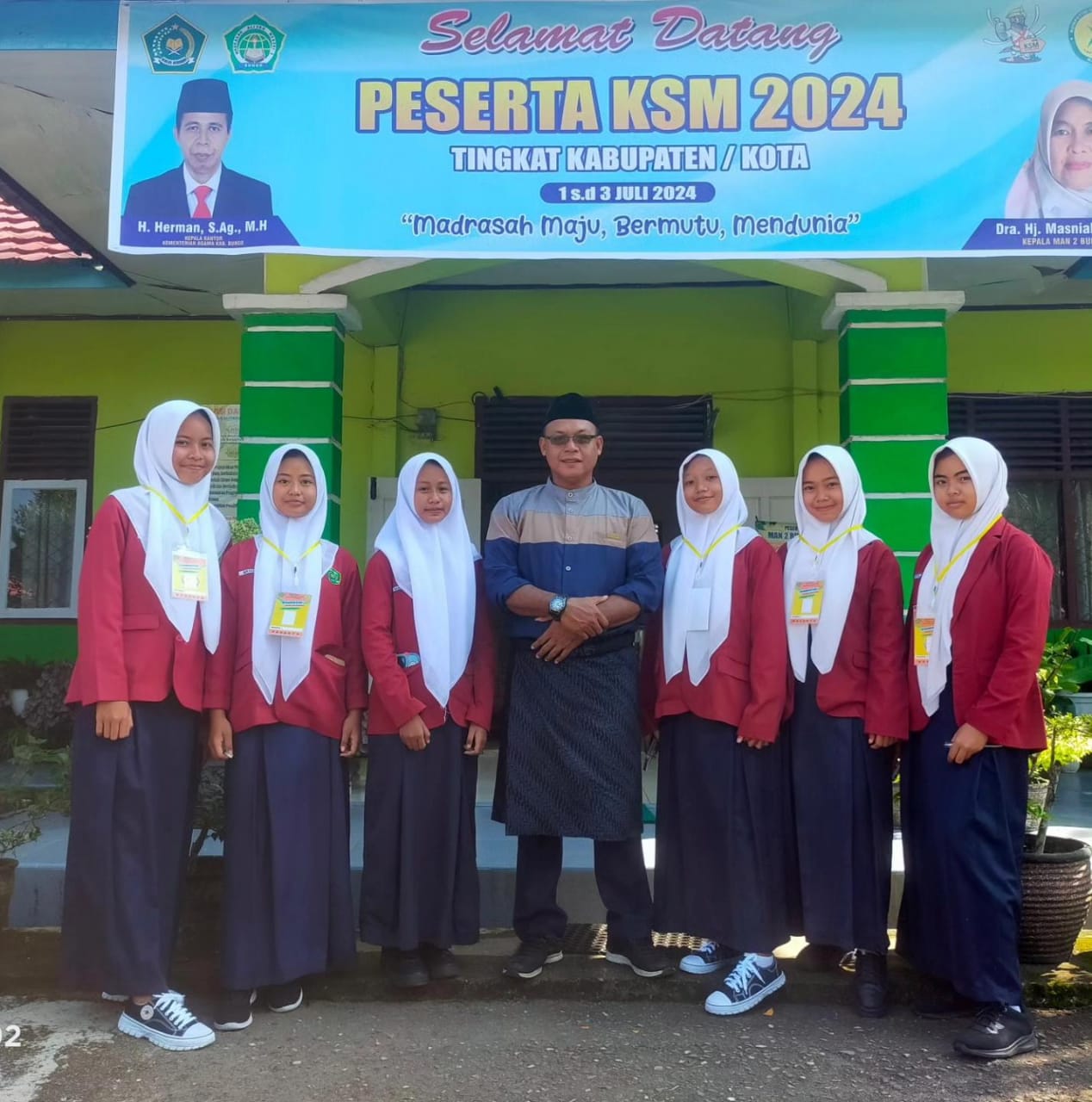 DELEGASI MTs N 4 BUNGO SUKSES IKUTI KSM TINGKAT KABUPATEN