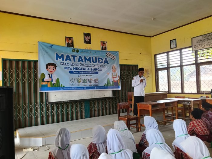 Mau Dibawa ke Mana Siswa Baru? Ini Jawaban Tegas Waka Kesiswaan MTsN 4 Bungo di Hari Kedua MATAMUDA