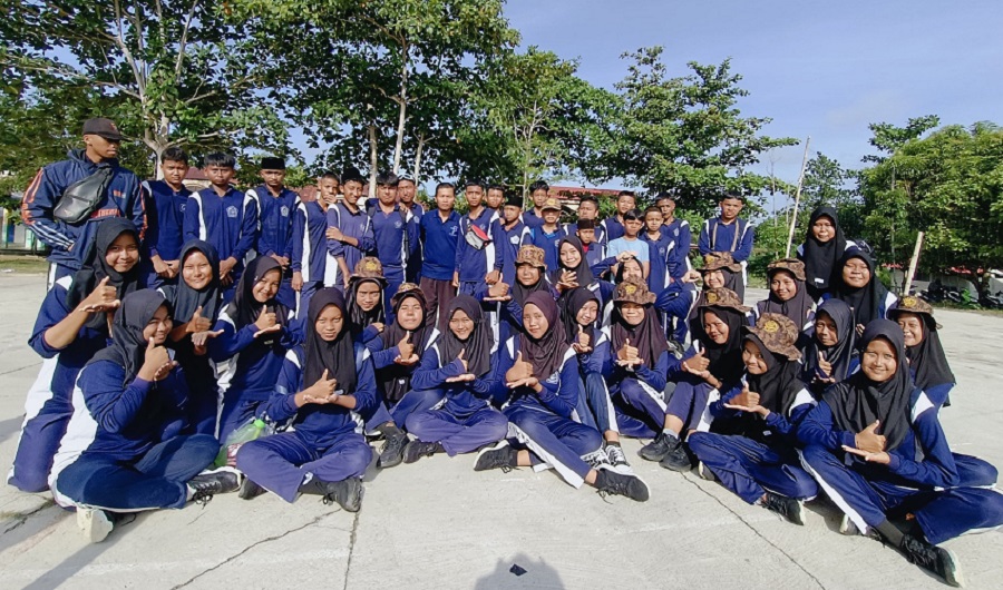 KAMABIGUS RESMI MELEPAS KONTINGEN PANGKALAN MTS N 4 BUNGO DI AJANG PERATA KWACAB TAHUN 2024