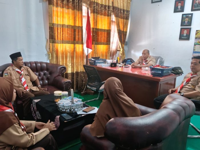 Persiapkan Perayaan HUT ke-81 RI, Kepala MTsN 4 Bungo Kumpulkan jajaran Wakil Kepala Madrasah dan Kaur TU