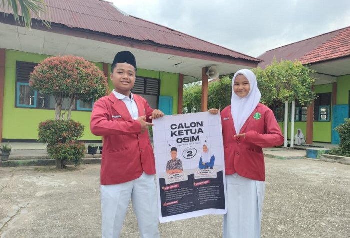 Paslon OSIM MTsN 4 Bungo Nomor Urut 2 Usung Visi Menjadikan MTsN 4 Bungo Unggul Prestasi Tingkat Nasional Paslon OSIM MTsN 4 Bungo Nomor Urut 2 Usung Visi Menjadikan MTsN 4 Bungo Unggul Prestasi Tingkat Nasional