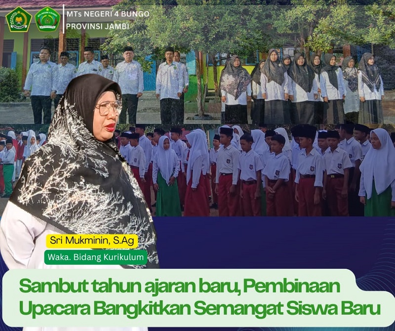 Sambut Tahun Ajaran Baru: Pembina Upacara Bangkitkan Semangat Siswa Baru
