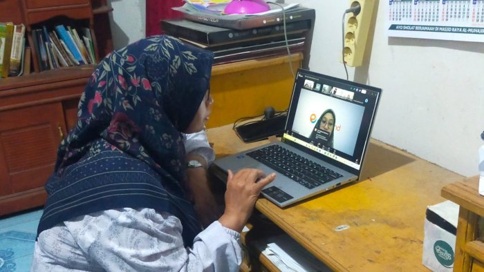 Tingkatkan Mutu Pendidikan, Guru MTsN 4 Bungo Ikuti Webinar Simulasi TKA Terintegrasi Asesmen Nasional