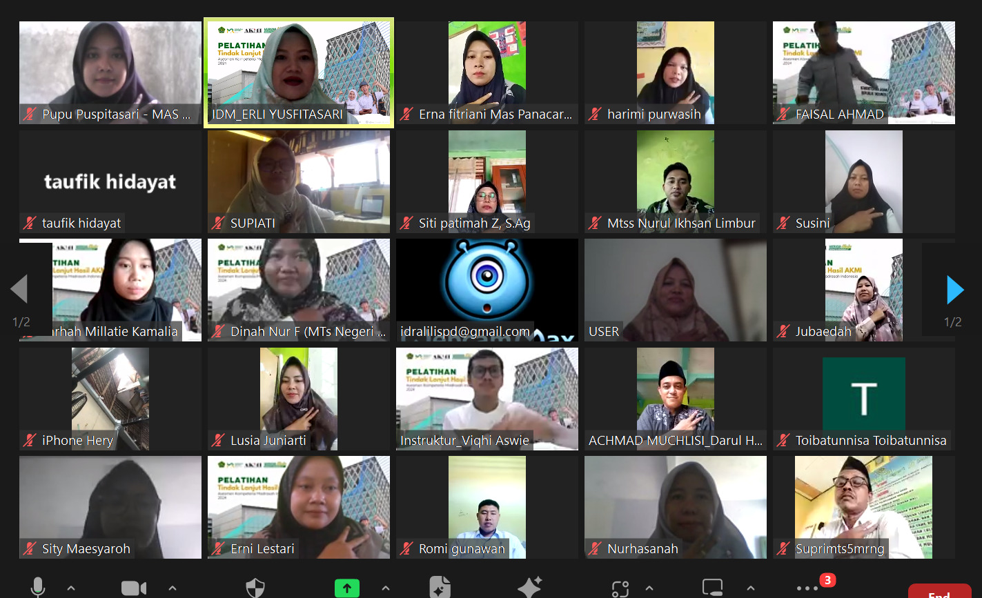 DUA GURU MTSN 4 BUNGO IKUTI BIMTEK TINDAK LANJUT AKMI 2024 DUA GURU MTSN 4 BUNGO IKUTI BIMTEK TINDAK LANJUT AKMI 2024