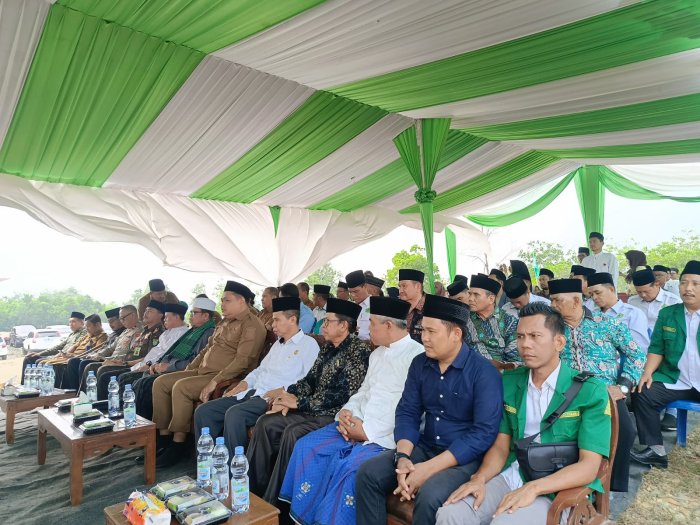 Dihadiri Wabup hingga Tokoh Agama, Peletakan Batu Pertama Gedung PCNU Bungo Berjalan Khidmat Dihadiri Wabup hingga Tokoh Agama, Peletakan Batu Pertama Gedung PCNU Bungo Berjalan Khidmat