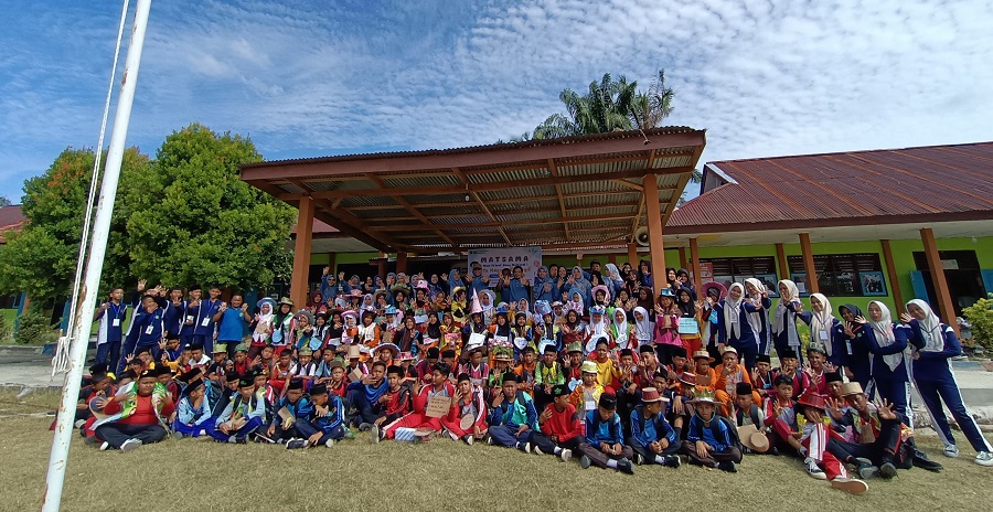 Puncak Ekstase Upacara Penutupan Matsama MTSN 4 Bungo Tahun 2025