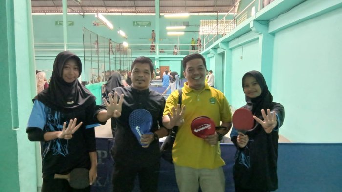 Sabet Juara 1 Tenis Meja Ganda Putri, MTsN 4 Bungo Siap Melaju ke Tingkat Provinsi Sabet Juara 1 Tenis Meja Ganda Putri, MTsN 4 Bungo Siap Melaju ke Tingkat Provinsi