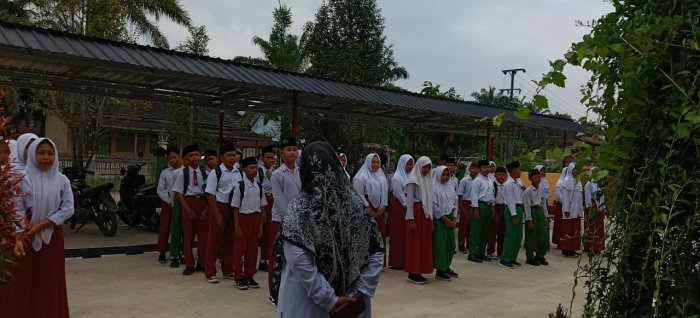 Menuju Mata Muda, Calon Siswa MTsN 4 Bungo Mulai Akrabkan Diri dengan Madrasah