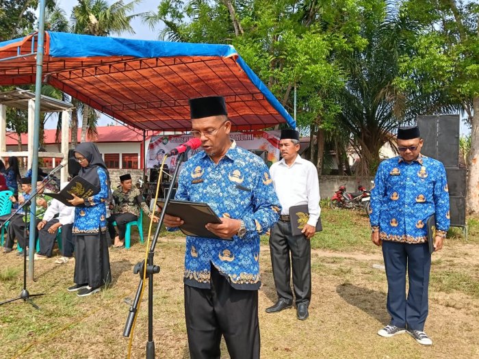 Syahdu dan Khidmat, H. Sumadiyana Pimpin Doa HUT RI ke-81 di Lapangan Daya Murni