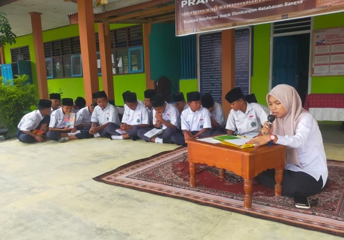 Awali Pagi dengan Berkah, Siswa MTsN 4 Bungo Gelar Muraja'ah Awali Pagi dengan Berkah, Siswa MTsN 4 Bungo Gelar Muraja'ah