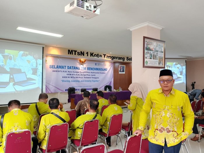 Kepala MTsN 4 Bungo Ikuti Program Saharing Learning and Growing Together di Banten