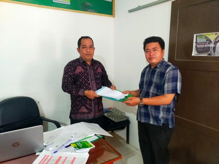 MIN 2 Bungo Serahkan 20 Berkas Siswa Baru ke MTsN 4 Bungo