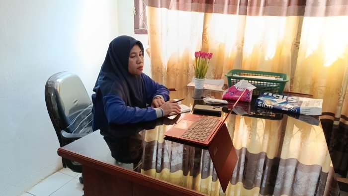 Kaur TU MTsN 4 Bungo Ikuti Sosialisasi Sensus Ekonomi Nasional